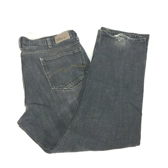 Wrangler Men's Slim Fit Straight Leg Black Jeans Size 38 X 30, Flex Dist… - Picture 5 of 9